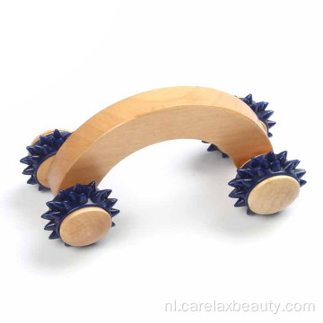 Rollerhandleiding houten massager